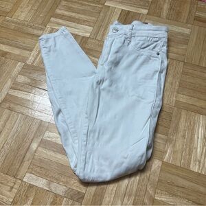 Abercrombie and fitch white jeans size 2r